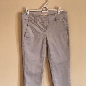 Ann Taylor Loft Skinny Cropped Chinos (Marisa Fit)